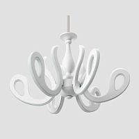 потолочная светодиодная люстра ambrella light orbital classic fk81/6 wh 292w d640 белая в Ангарске