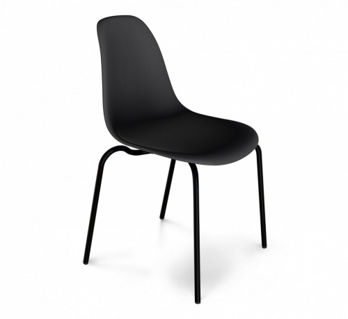 стул dsr черный s30 (eames style) в Ангарске