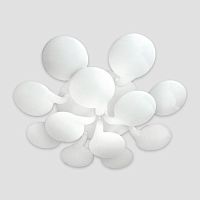 потолочная светодиодная люстра ambrella light orbital cloud fc26/12 wh 432w d1140 в Ангарске