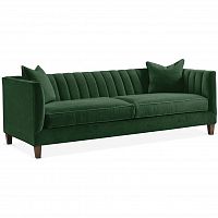 диван penelope sofa прямой зеленый в Ангарске