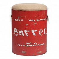 столик-табурет barrel red красный в Ангарске