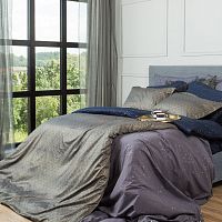 комплект постельного белья decoflux сатин евро twist dark в Ангарске