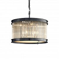 люстра essex crystal 45 черное основание, прозрачное стекло в Ангарске