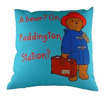 подушка с принтом paddington bear blue в Ангарске