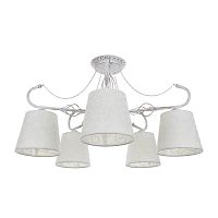 потолочная люстра idlamp vilucchio 556/5pf-whitepatina в Ангарске