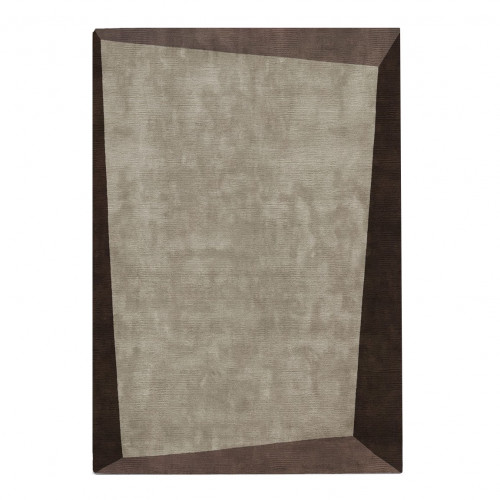 ковер dipped frame dark bege 240x340 бежевый в Ангарске