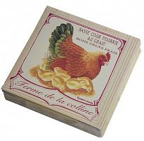 салфетки курочка штук (бумага, хсм) comptoir de famille в Ангарске
