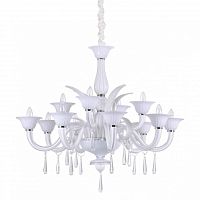 подвесная люстра ideal lux renoir sp12 bianco в Ангарске