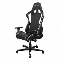 кресло геймерское dxracer formula черно-белое в Ангарске