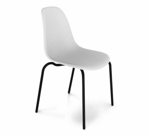 стул dsr белый s30 (eames style) в Ангарске