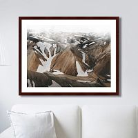 картина: mountain under mist, iceland no 1 в Ангарске