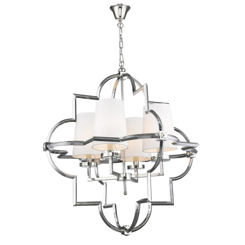 люстра mandeville l nickel от delight collection белая/никель в Ангарске
