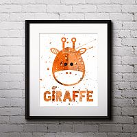 постер giraffe а4 в Ангарске