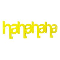 вешалка hahaha желтый в Ангарске