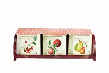 набор емкостей для хранения на подставке fruits в Ангарске