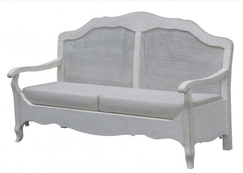 французкая лавочка mobilier de maison белая в Ангарске